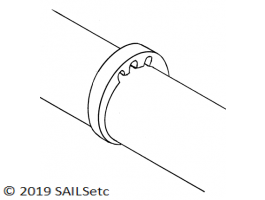 Forestay attachment - various Ø