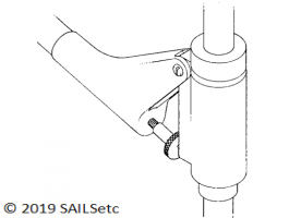 Ball raced - 14 mm Ø mast