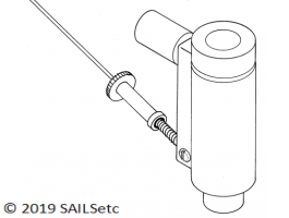 Ball raced - 14 mm Ø mast