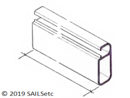 Alloy boom spar - SAILSetc section 