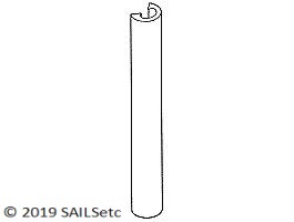 Mast joiner - for 12.8 mm round