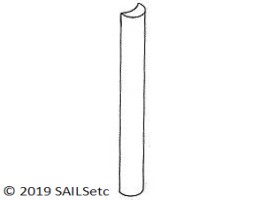 Mast joiner - for GROOVY mast section