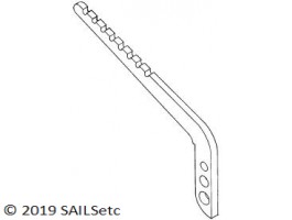 Backstay crane - IOM - 40 mm