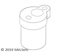 Head fitting - 12.7 mm Ø