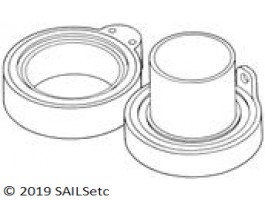 Tack fitting - 12 mm Ø