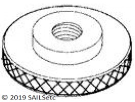 Lock wheel - M2.5, M3, M3.5 or M4