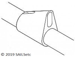 Compression strut attachment - 12 or 14 mm Ø