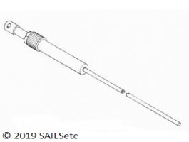 Rigging screw - M2.5 - self locking