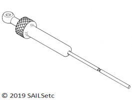 Rigging screw - M3 - self locking