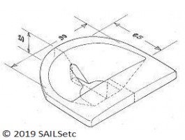 Mast recess moulding