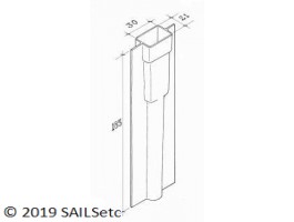 Mast tube - for swing rig