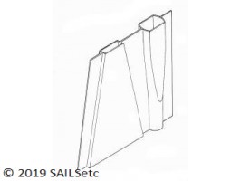 Fin box/mast tube 