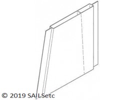 Fin box/mast tube - 6M & A Class