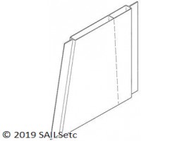 Fin box/mast tube - 6M & A Class