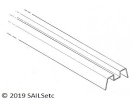 Deck beam + track recess