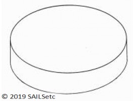 Lid and seal for screw top pot