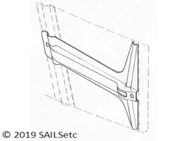 Block mount for bow 