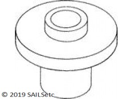 Rudder stock upper bearing - 4, 5 & 6 mm Ø