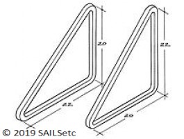 Headboards - M, 6M & 10R class - 10/pack