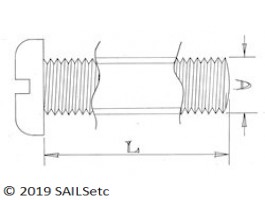 Pan head screws - M2 - Stainless steel