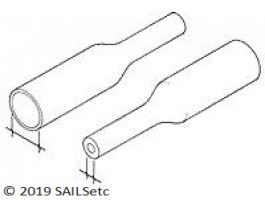 Heat shrink tube - various Ø
