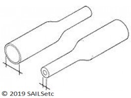 Heat shrink tube - various Ø