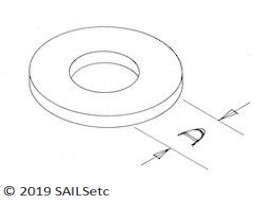 Washers - Stainless steel