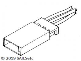 Futaba socket - with lead