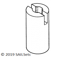 Ballast nut - M3.