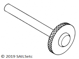 Mast ram screw