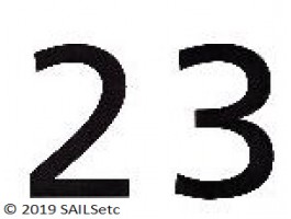 Sail numbers - mixed pack