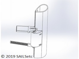 Gooseneck - custom mast