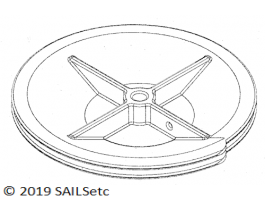 Winch drum - for RMG - spiral design