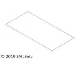 Deck patch material tape - 25 mm wide. Self adhesive.