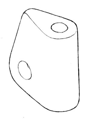 Topping lift/forestay connection