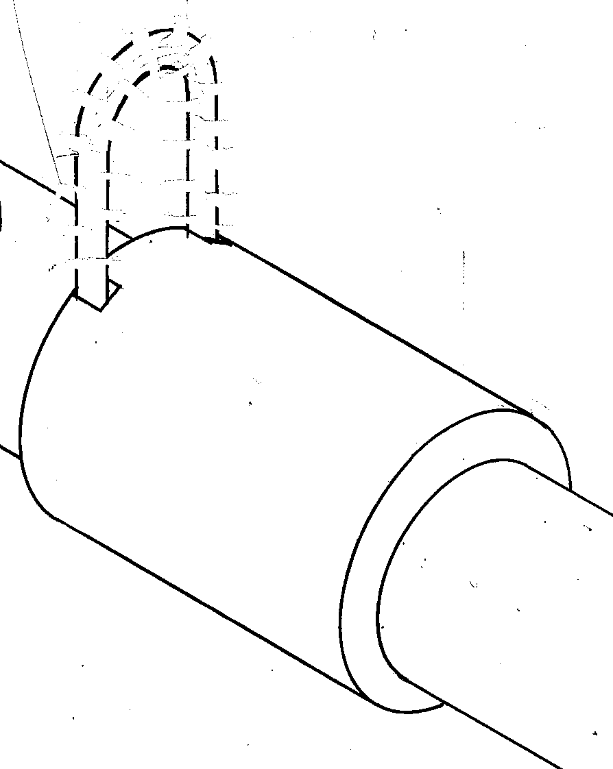 Clew fitting - 8 mm Ø
