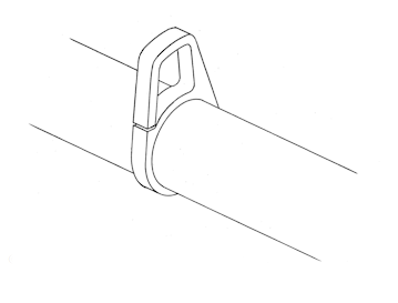 Clew attachment - various Ø