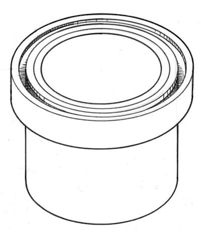 Upper bearing - ball raced - 14 mm Ø