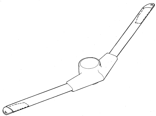 Spreader attachment - for 11 mm mast