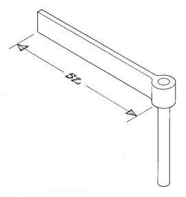 Backstay crane - 65 Class