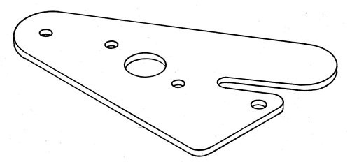 Mounting plate - for RMG 380