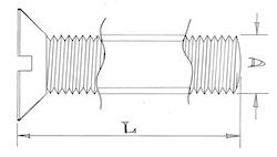 Countersunk head screws - M2 - Stainless steel