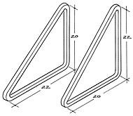 Headboards - M, 6M & 10R class - 10/pack