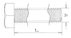 Hexagon head screws - Stainless steel