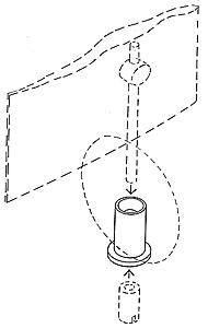 Ballast retaining nut seat