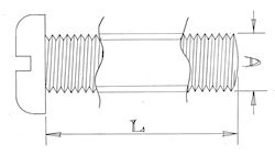 Pan head screws - M2 - Stainless steel