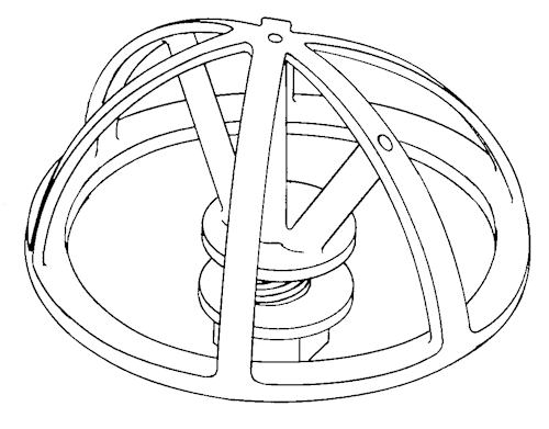 Aerial holder - cage format