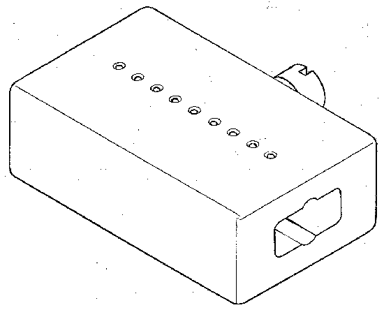 Drill guide block - for boom spars