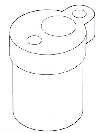 Head fitting - 11 mm Ø