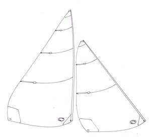 ACC/12 No 1 sails - lightweight